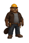 Bucky the Beaver — CraftIQ mascot